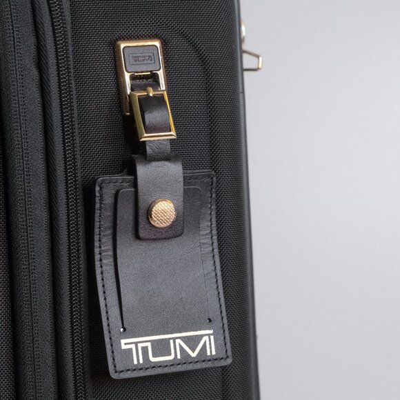 TUMI- Suitcase- Alpha International Dual Access 4 Wheeled Carry-On- Used Once! - Picture 11 of 17